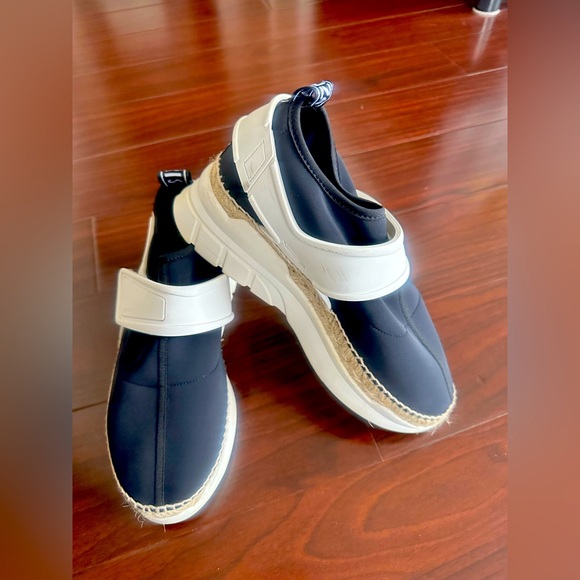 AUTHENTIC KENZO Colorblock Pattern Espadrille Sneakers - Picture 1 of 5